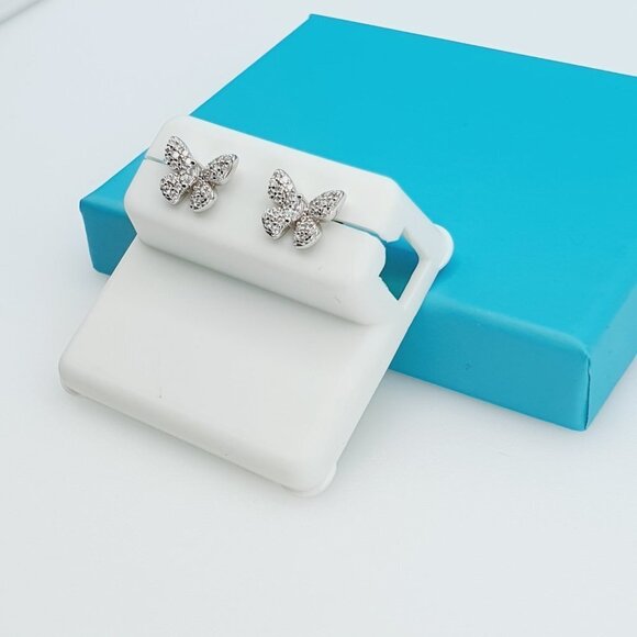 "925 Sterling Silver CZ Beautiful Earrings for Women, 1USPAR4156 - Picture 2 of 11